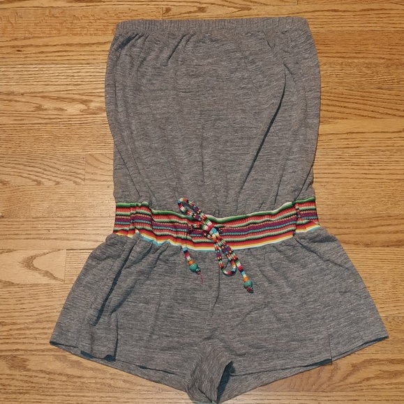 Lucky Brand Other - ✨Lucky brand Tube top cover up romper✨